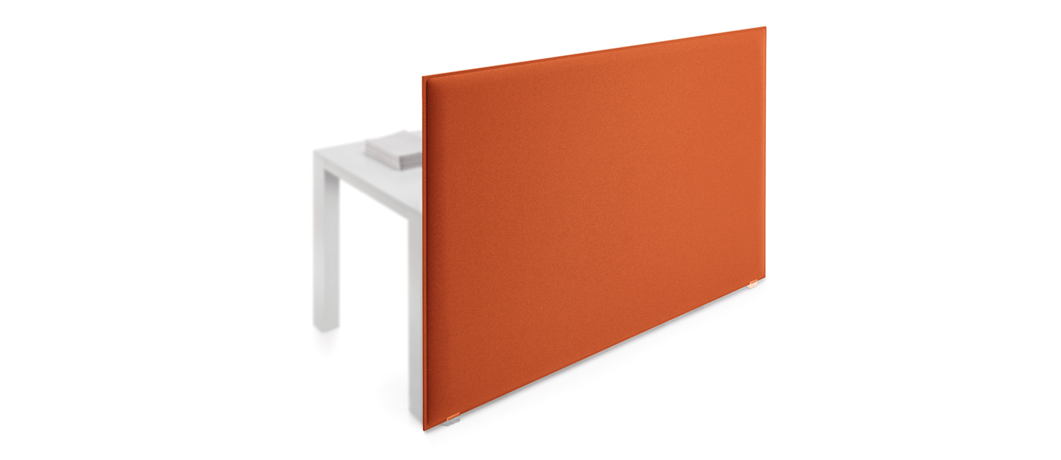 Oversize sound absorbing desk system | SATO